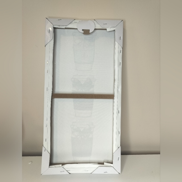 ✨☕ Designer Themed Glitter Coffee Cup Canvas Artwork ✨☕ - Picture 2 of 2